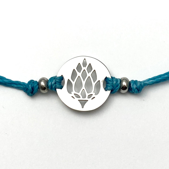 Hops Craft Beer Pull Cord Anklet - Be Inspired UP