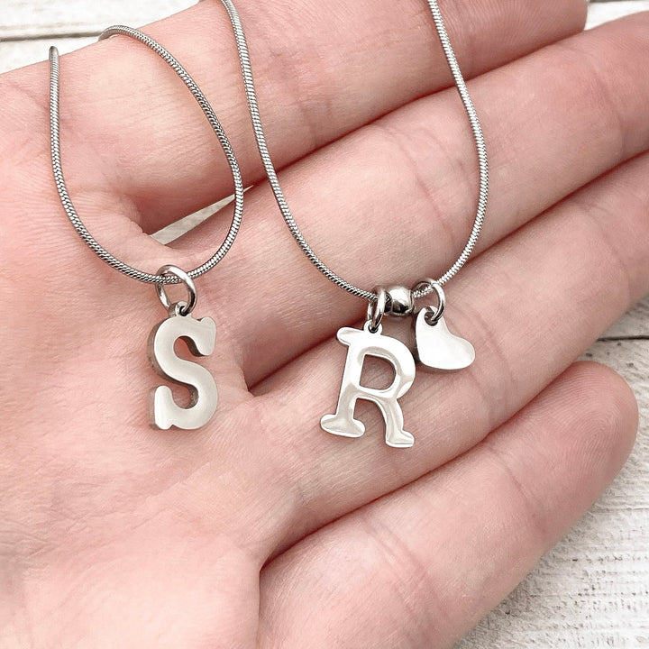 Initial Pendant, Personalized Initial Pendant - Be Inspired UP