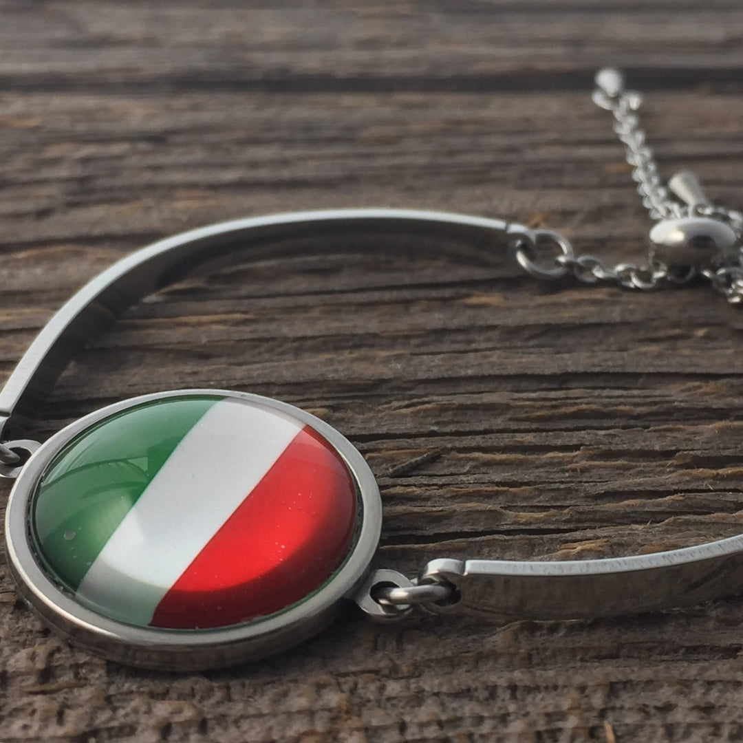 Italian Flag Bracelet - Be Inspired UP