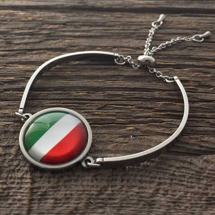 Italian Flag Bracelet - Be Inspired UP