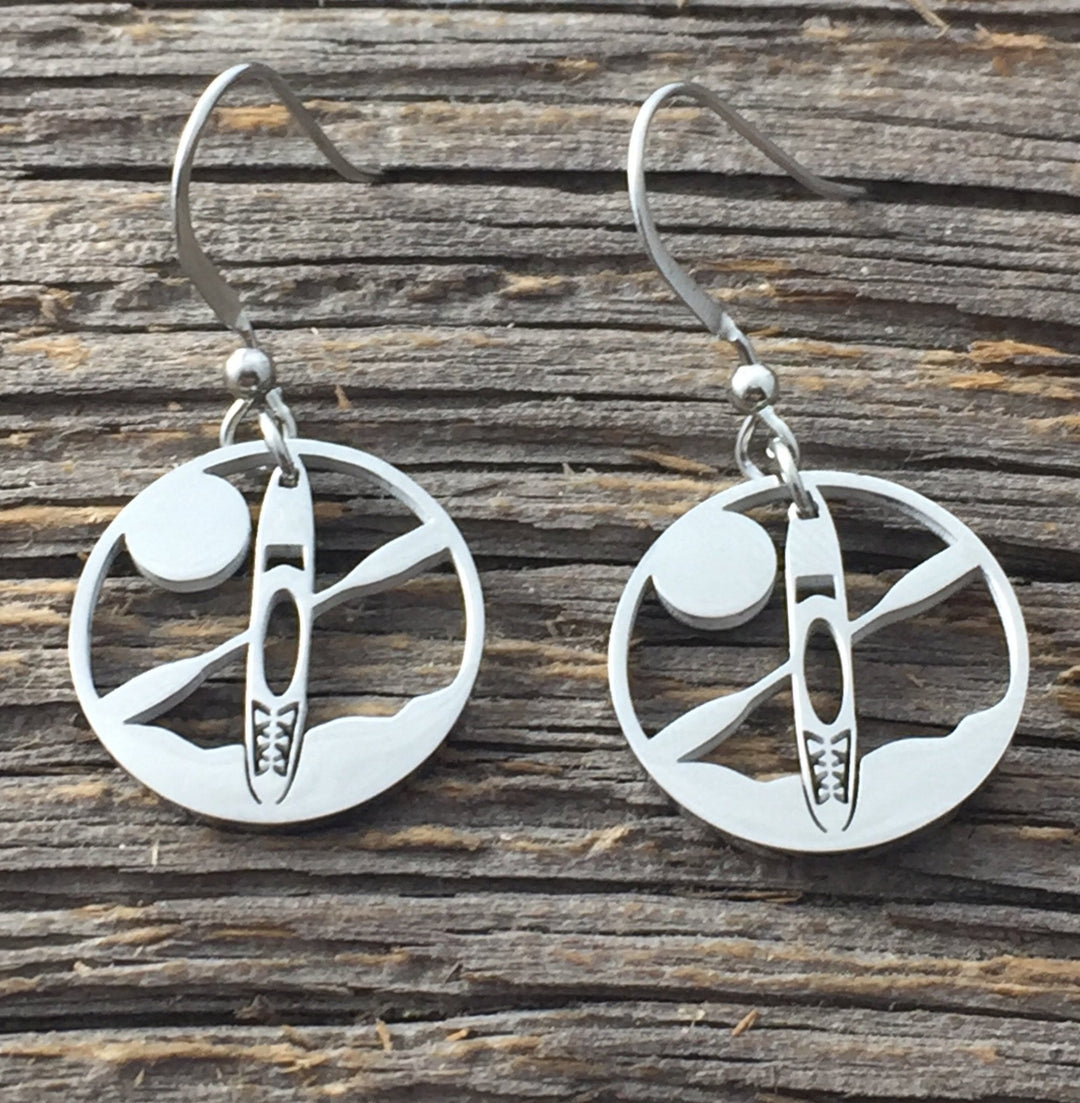 Kayak Earrings, 2 Styles - Be Inspired UP