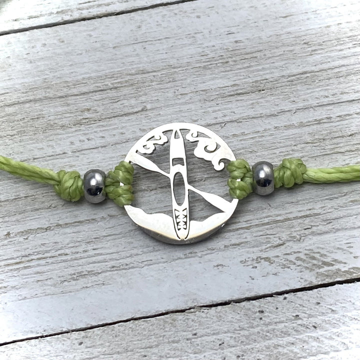 Kayak Waves Pull Cord Bracelet - Be Inspired UP