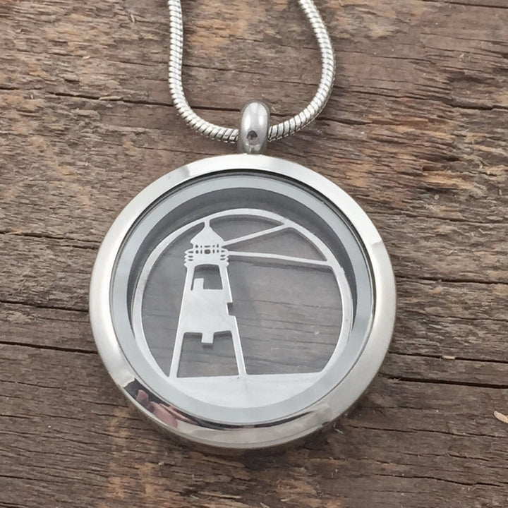 Lighthouse Glass Locket - Be Inspired UP