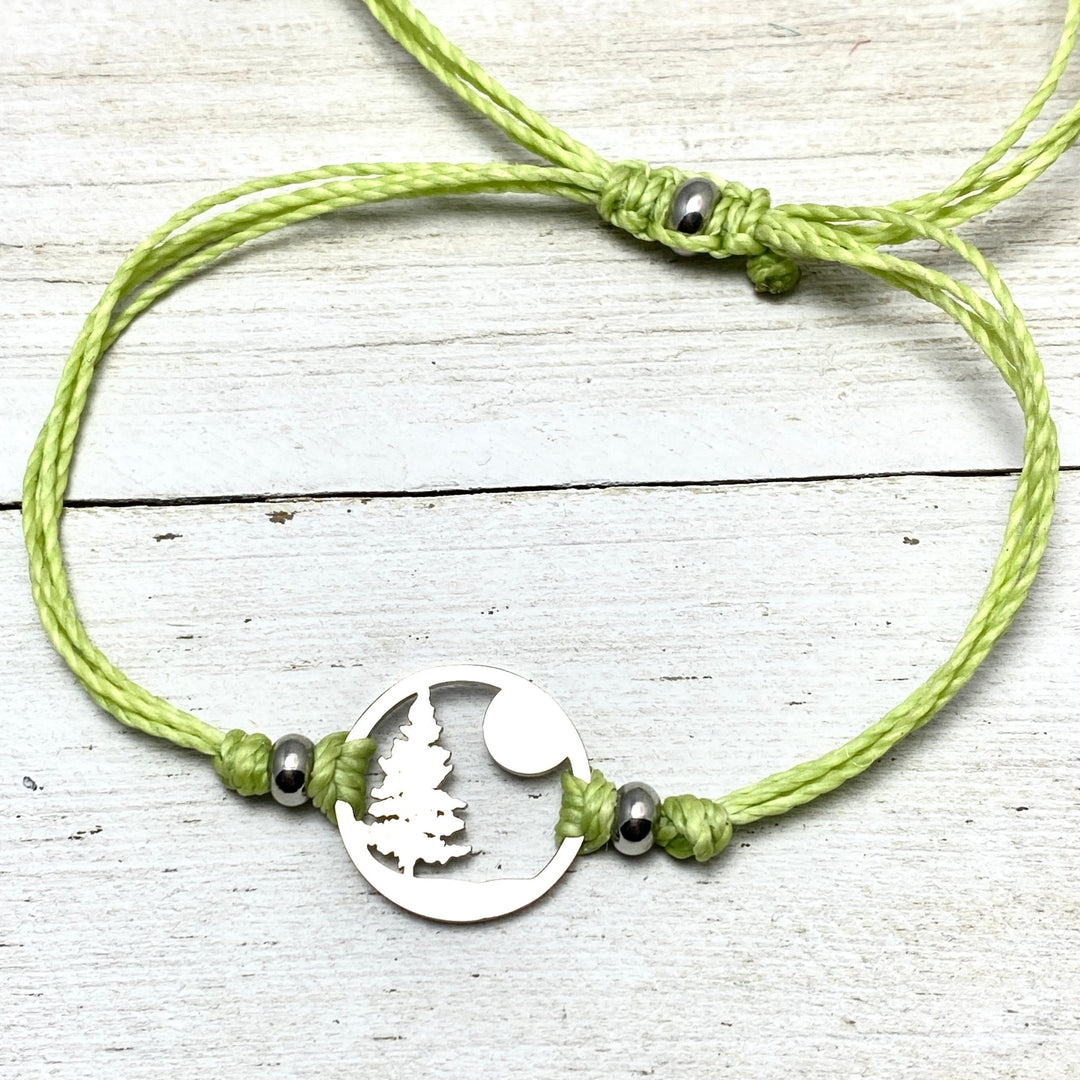 Lone Pine Pull Cord Anklet - Be Inspired UP