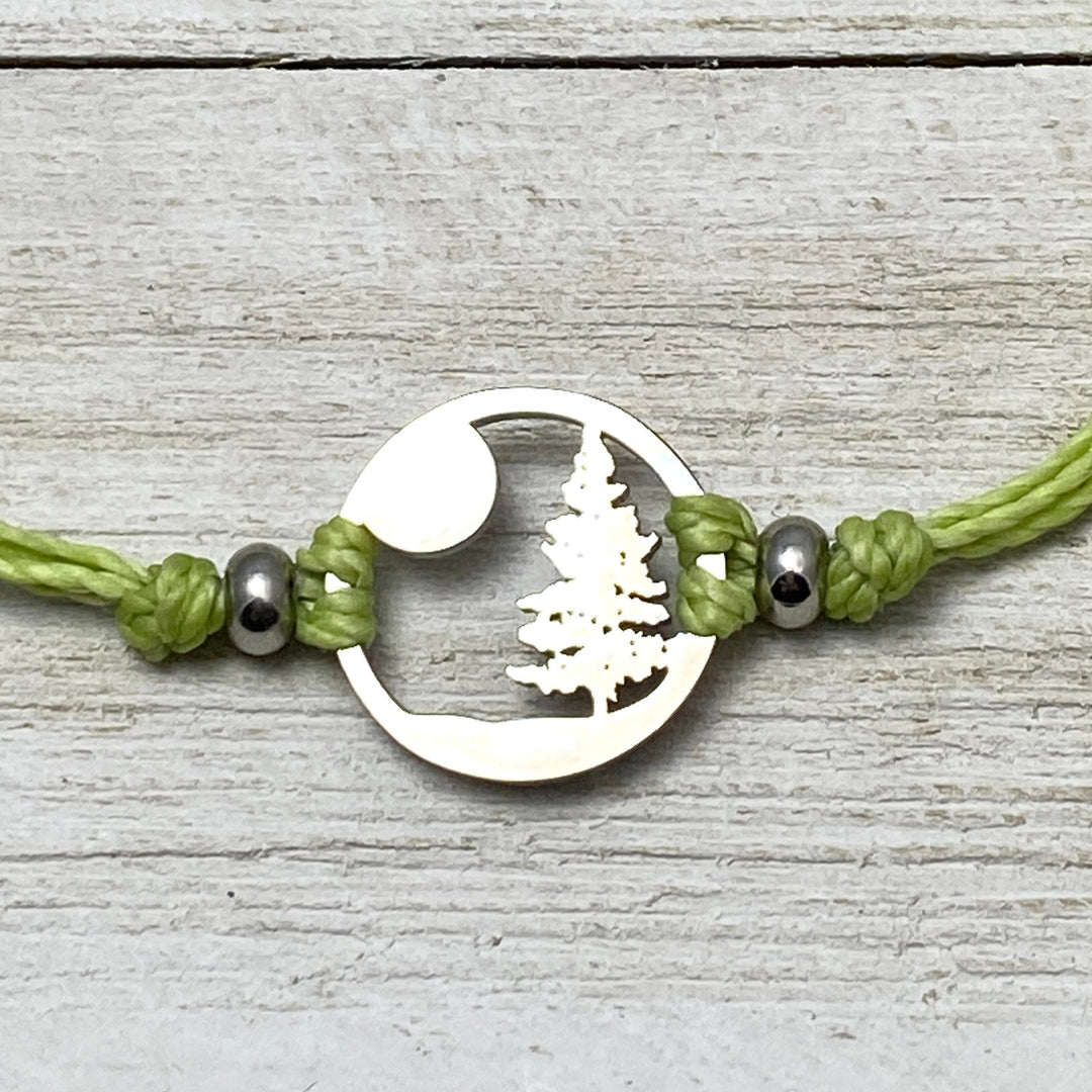 Lone Pine Pull Cord Anklet - Be Inspired UP