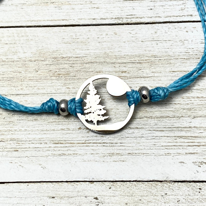 Lone Pine Pull Cord Bracelet - Be Inspired UP