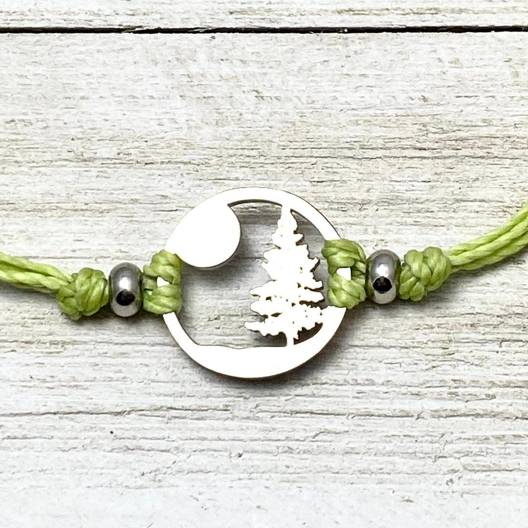 Lone Pine Pull Cord Bracelet - Be Inspired UP