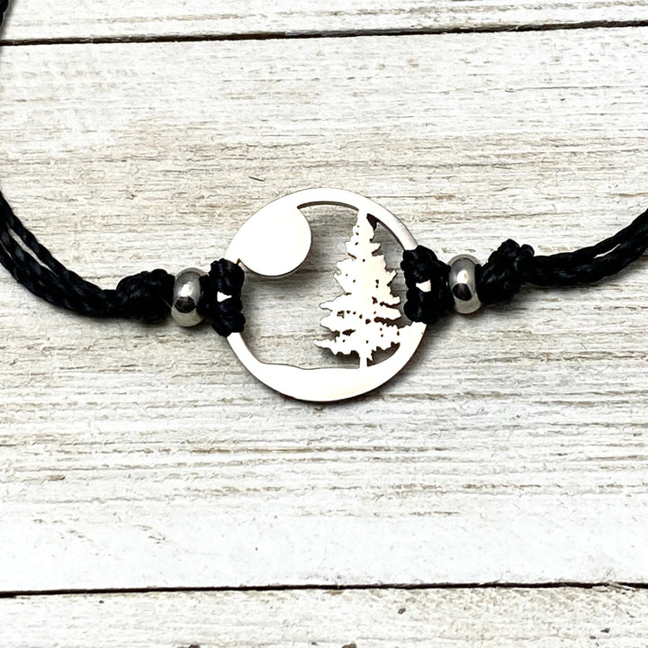Lone Pine Pull Cord Bracelet - Be Inspired UP