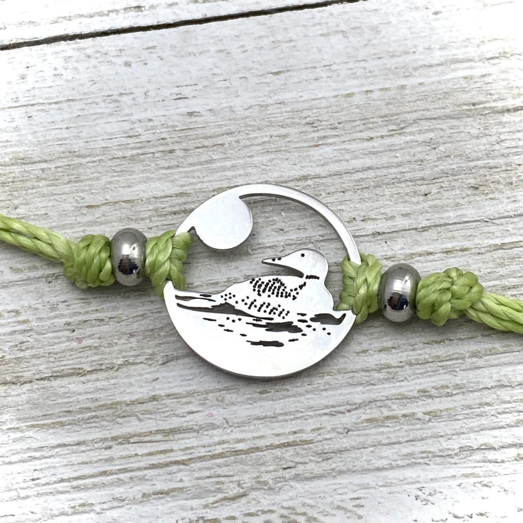 Loon Pull Cord Bracelet - Be Inspired UP