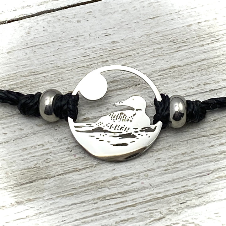 Loon Pull Cord Bracelet - Be Inspired UP