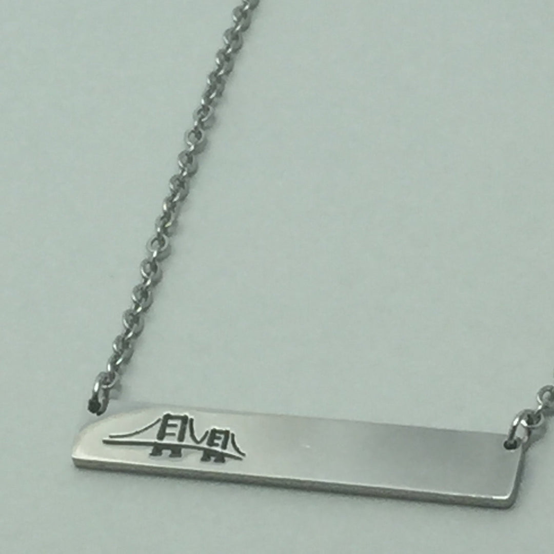 Mackinac Bridge Bar Pendant - Be Inspired UP