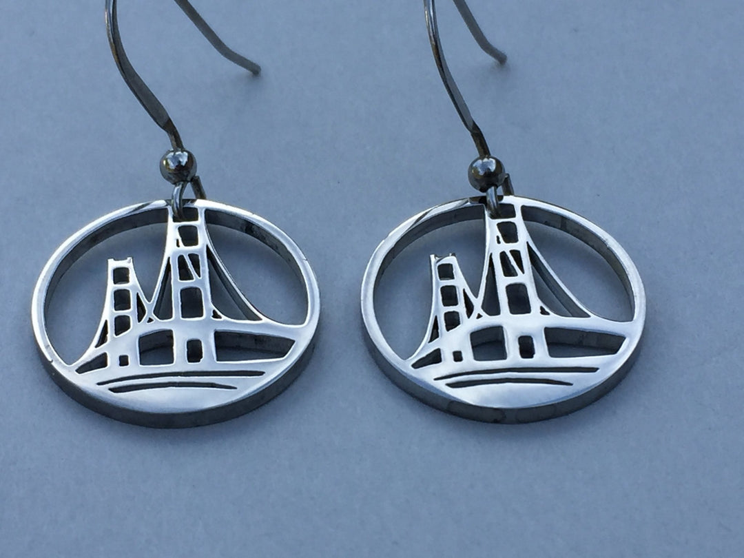 Mackinac Bridge Earrings - Be Inspired UP