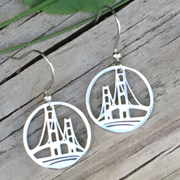 Mackinac Bridge Earrings - Be Inspired UP