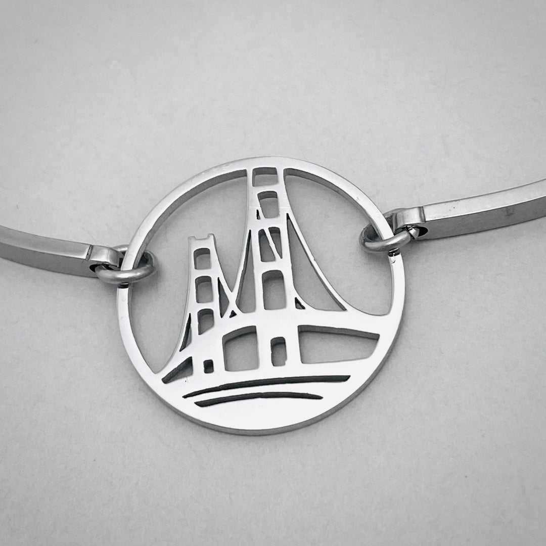 Mackinac Bridge Large Charm Bracelet - Be Inspired UP