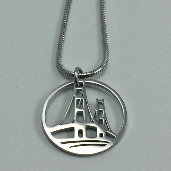 Mackinac Bridge Pendant, large or petite - Be Inspired UP