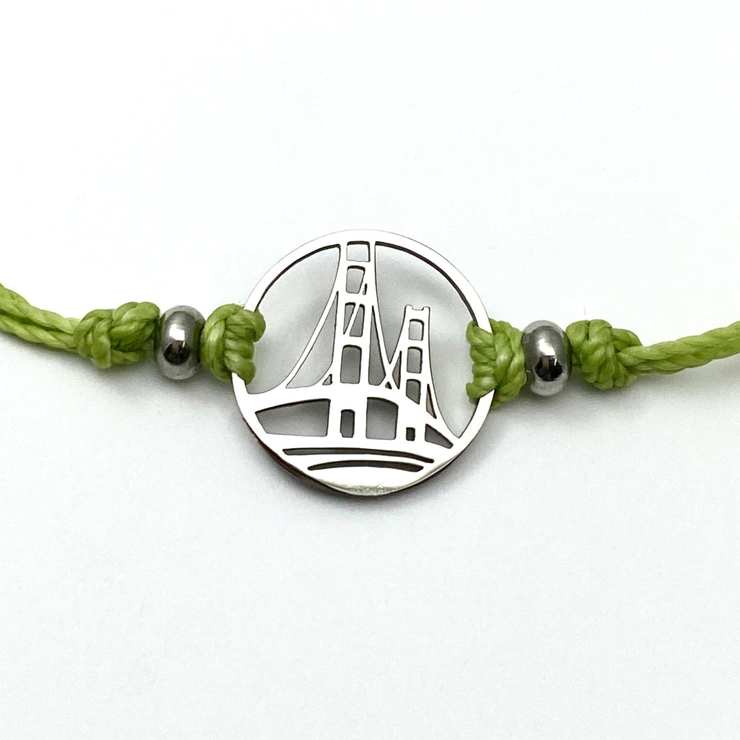 Mackinac Bridge Pull Cord Anklet - Be Inspired UP