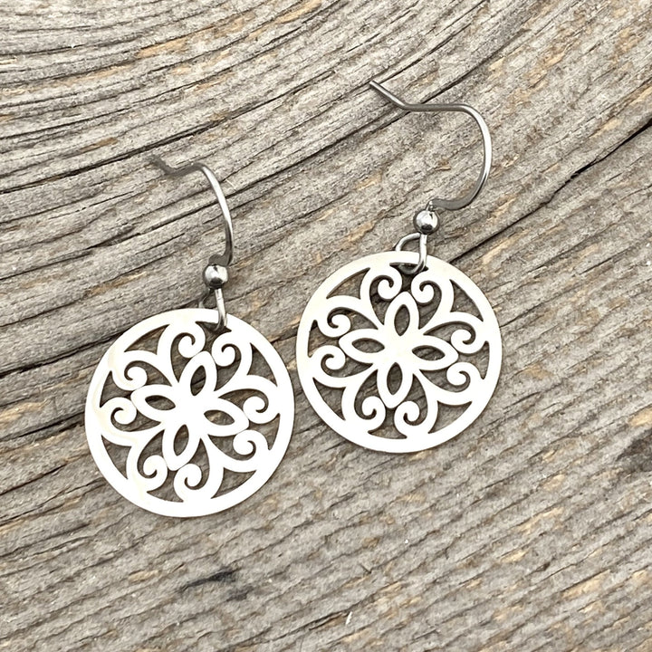 Mandala Circle of Life earrings - Be Inspired UP