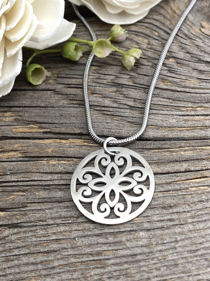 Mandala Circle of Life Pendant - Be Inspired UP