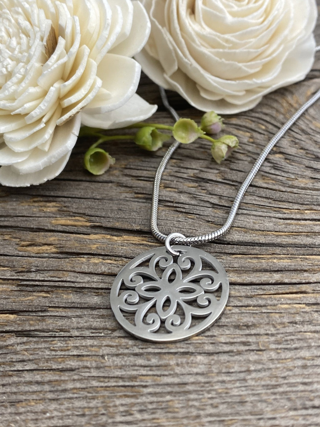 Mandala Circle of Life Pendant - Be Inspired UP