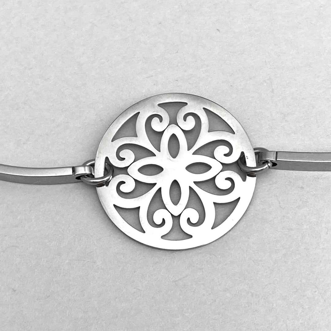 Mandala Large Charm Bracelet - Be Inspired UP