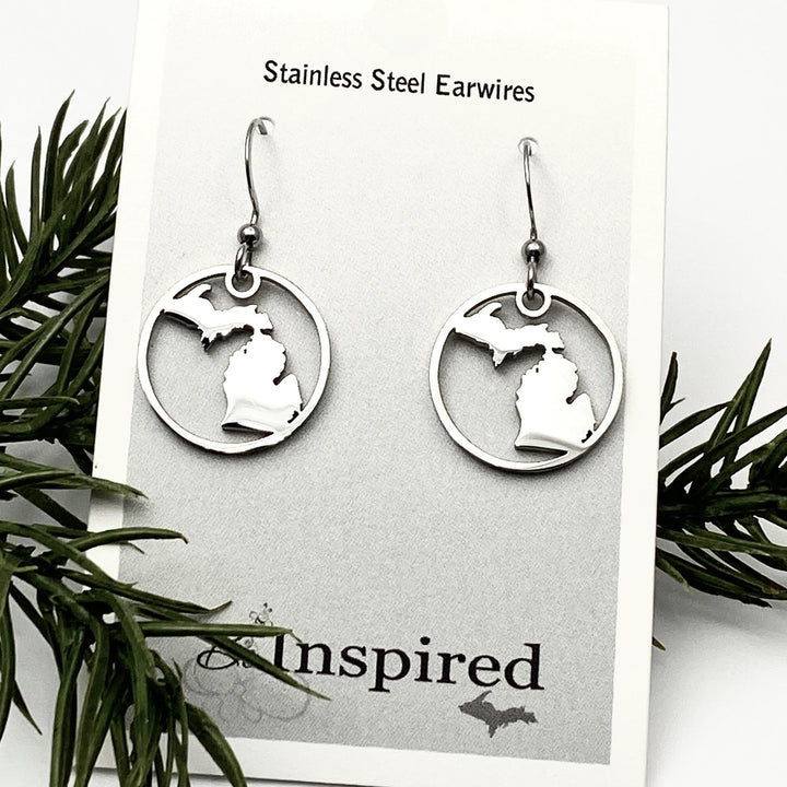Michigan Circle Earrings - Be Inspired UP