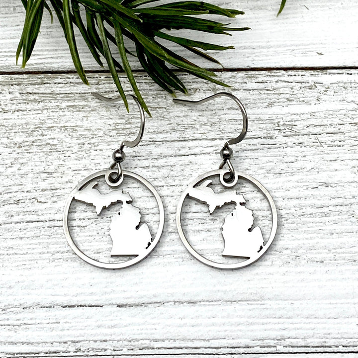 Michigan Circle Earrings - Be Inspired UP