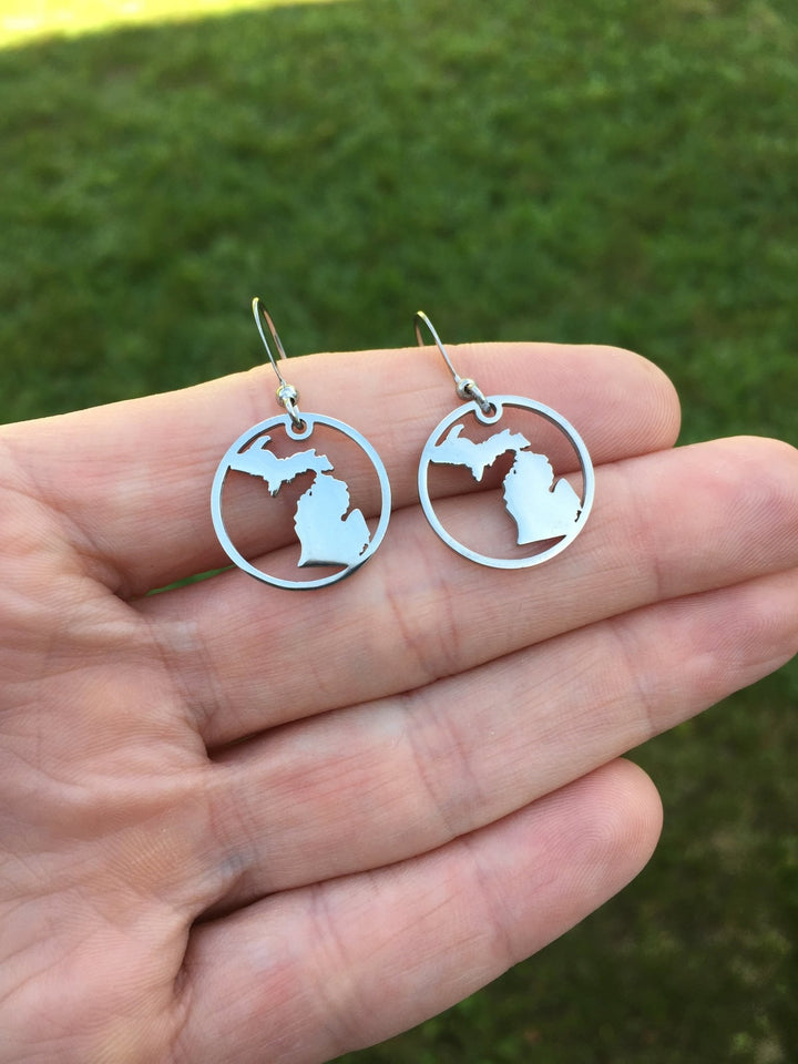 Michigan Circle Earrings - Be Inspired UP