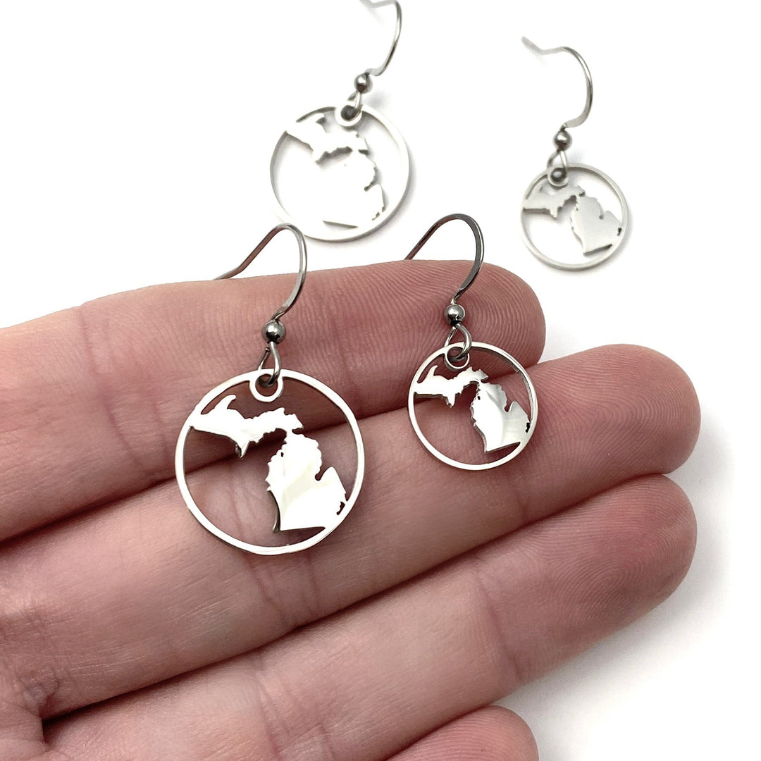 Michigan Circle Earrings - Be Inspired UP