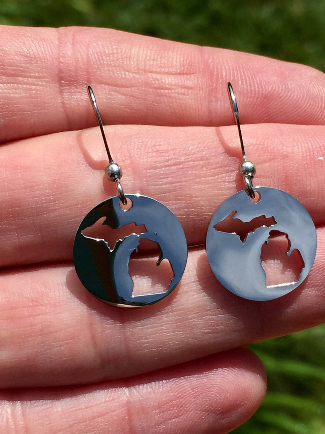 Michigan Cutout Earrings - Be Inspired UP