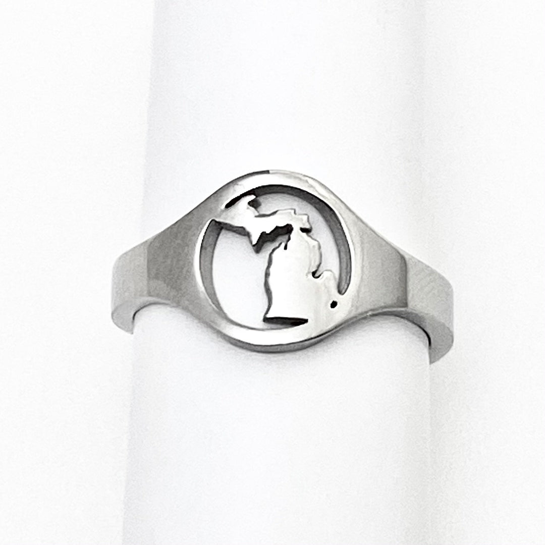 Michigan Cutout Ring Adjustable - Be Inspired UP