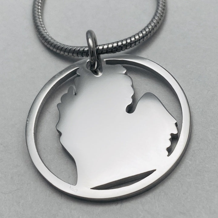 Michigan Mitten Pendant, large, petite or Mini*** - Be Inspired UP