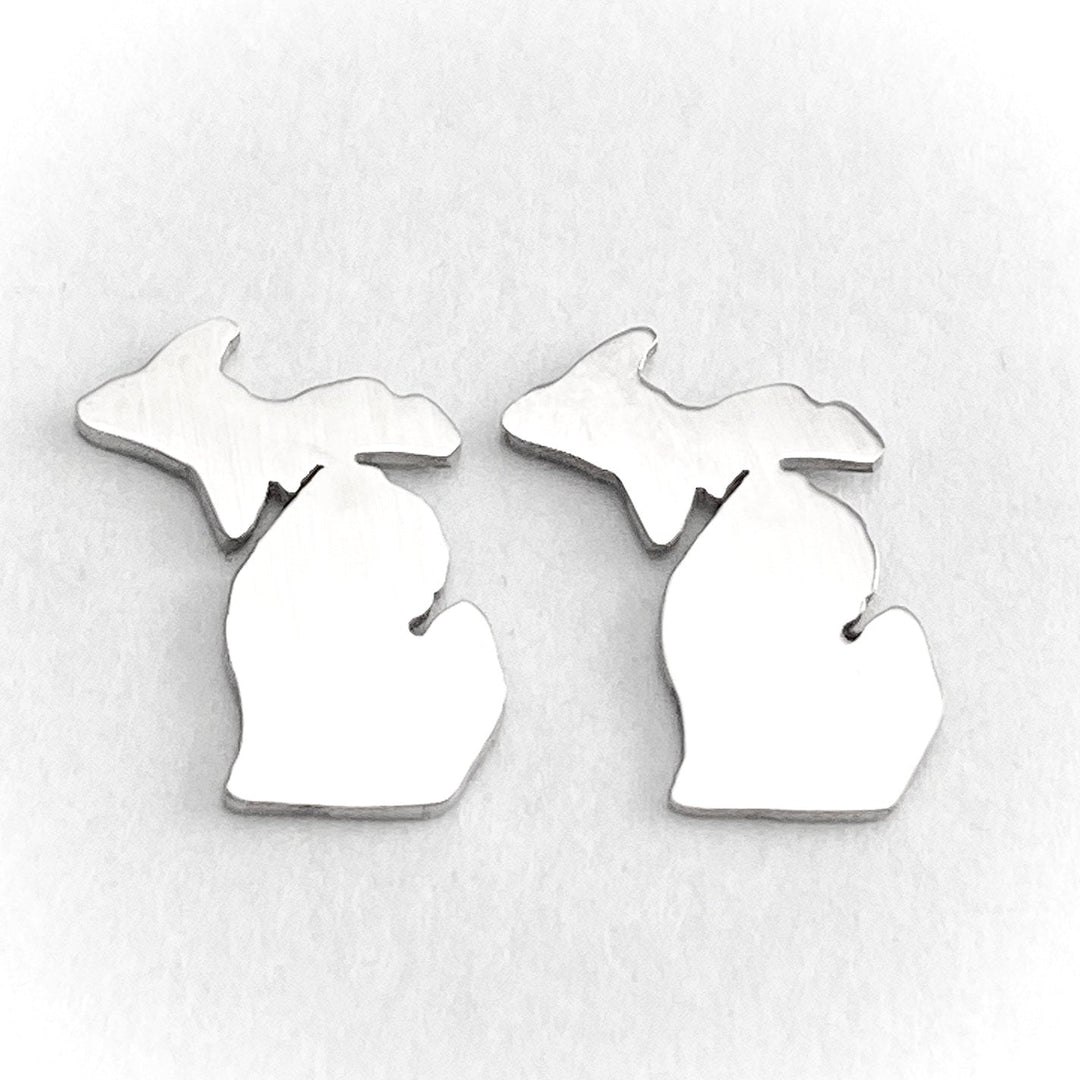 Michigan Post Earrings - Regular or Petite - Be Inspired UP