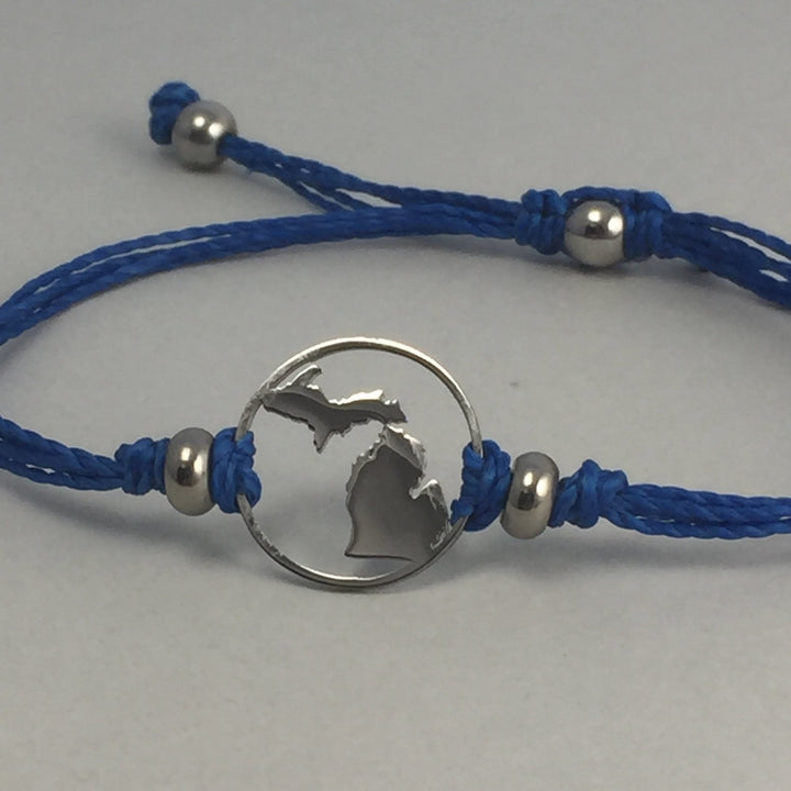 Michigan Pull Cord Anklet - Be Inspired UP