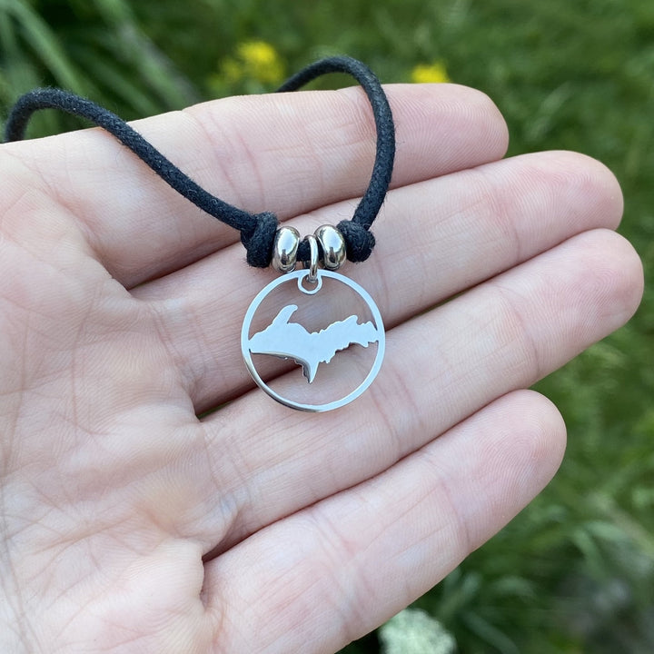 Middle Bass Lake Choker Collar Pendant - Custom - Be Inspired UP