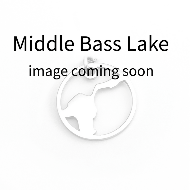 Middle Bass Lake Glass Locket - custom - Be Inspired UP