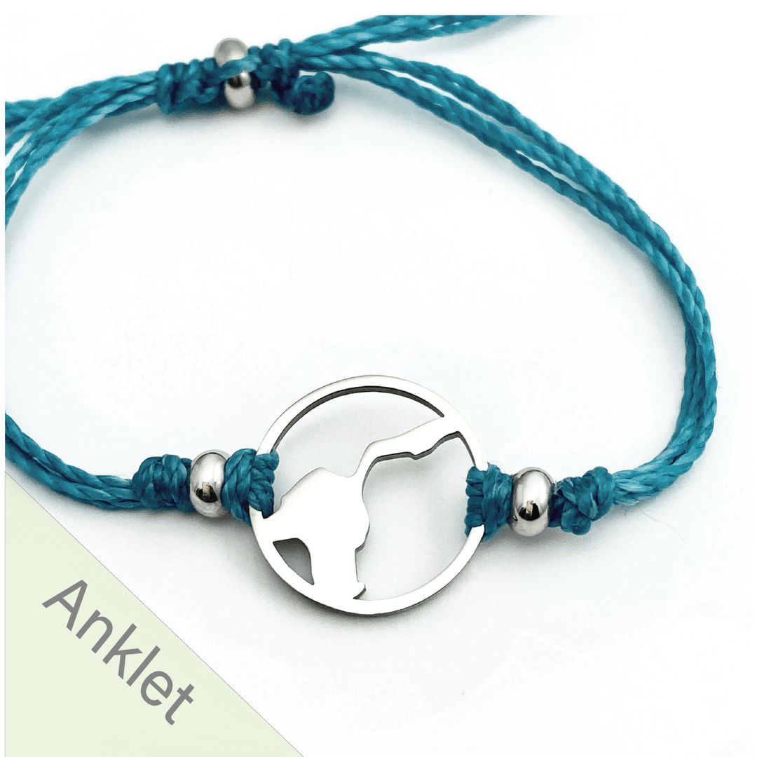 Middle Bass Lake Pull Cord Anklet - custom - Be Inspired UP