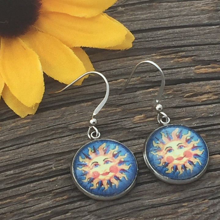 Mindful Mandala Earrings Sun, E Yelland - Be Inspired UP