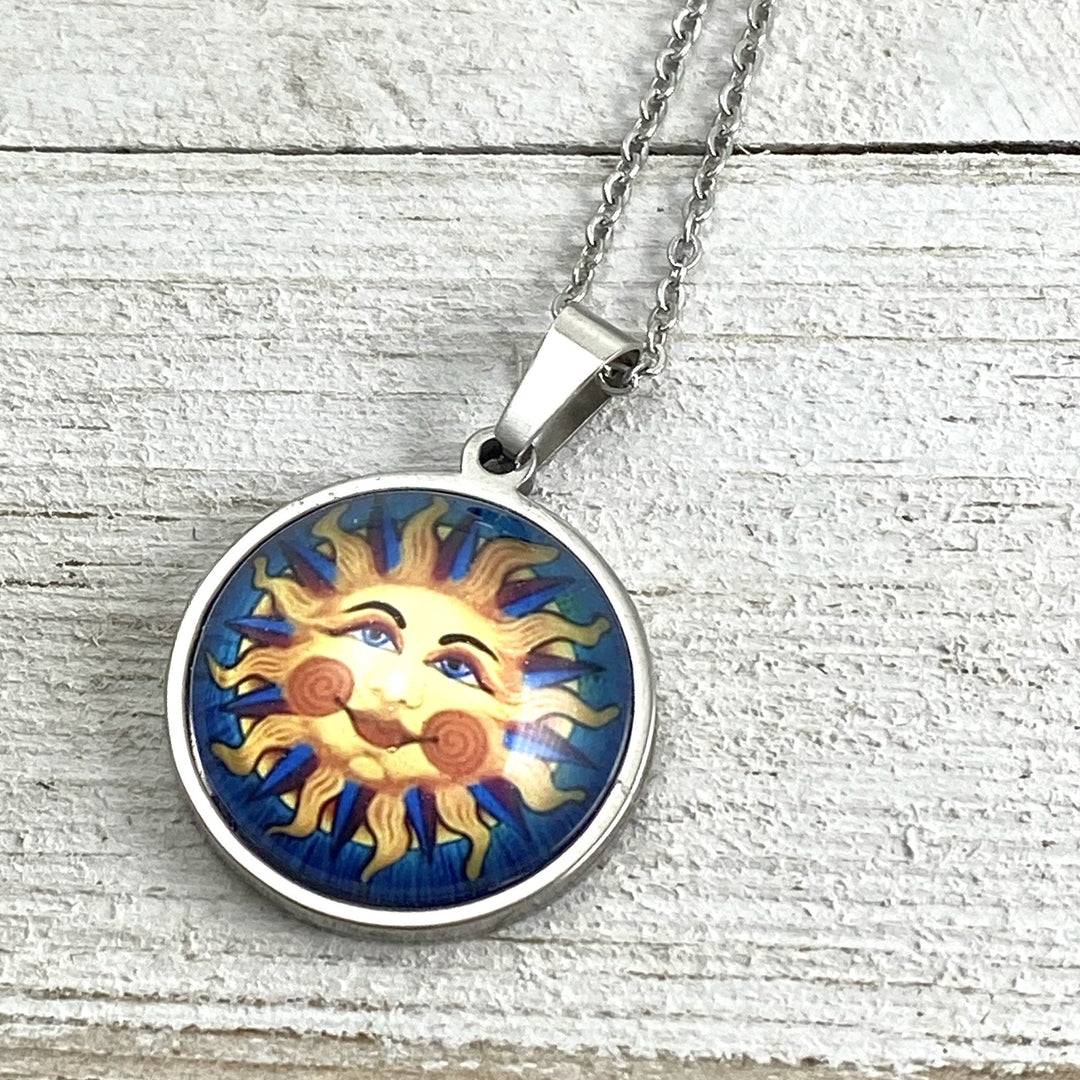 Mindful Mandala Pendant Sun, E Yelland - Be Inspired UP