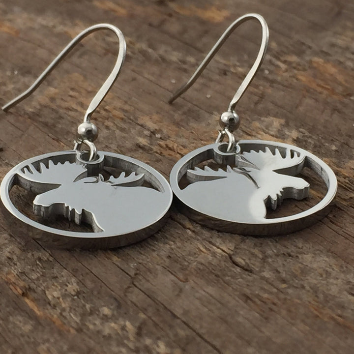 Moose Antlers Earrings - Be Inspired UP