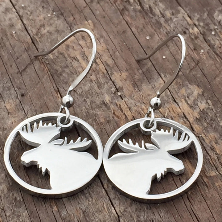 Moose Antlers Earrings - Be Inspired UP