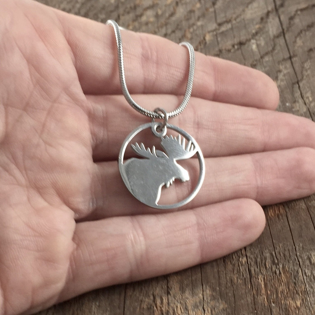 Moose Antlers Pendant - Be Inspired UP