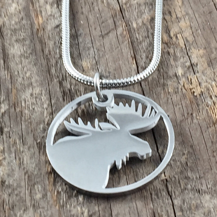 Moose Antlers Pendant - Be Inspired UP