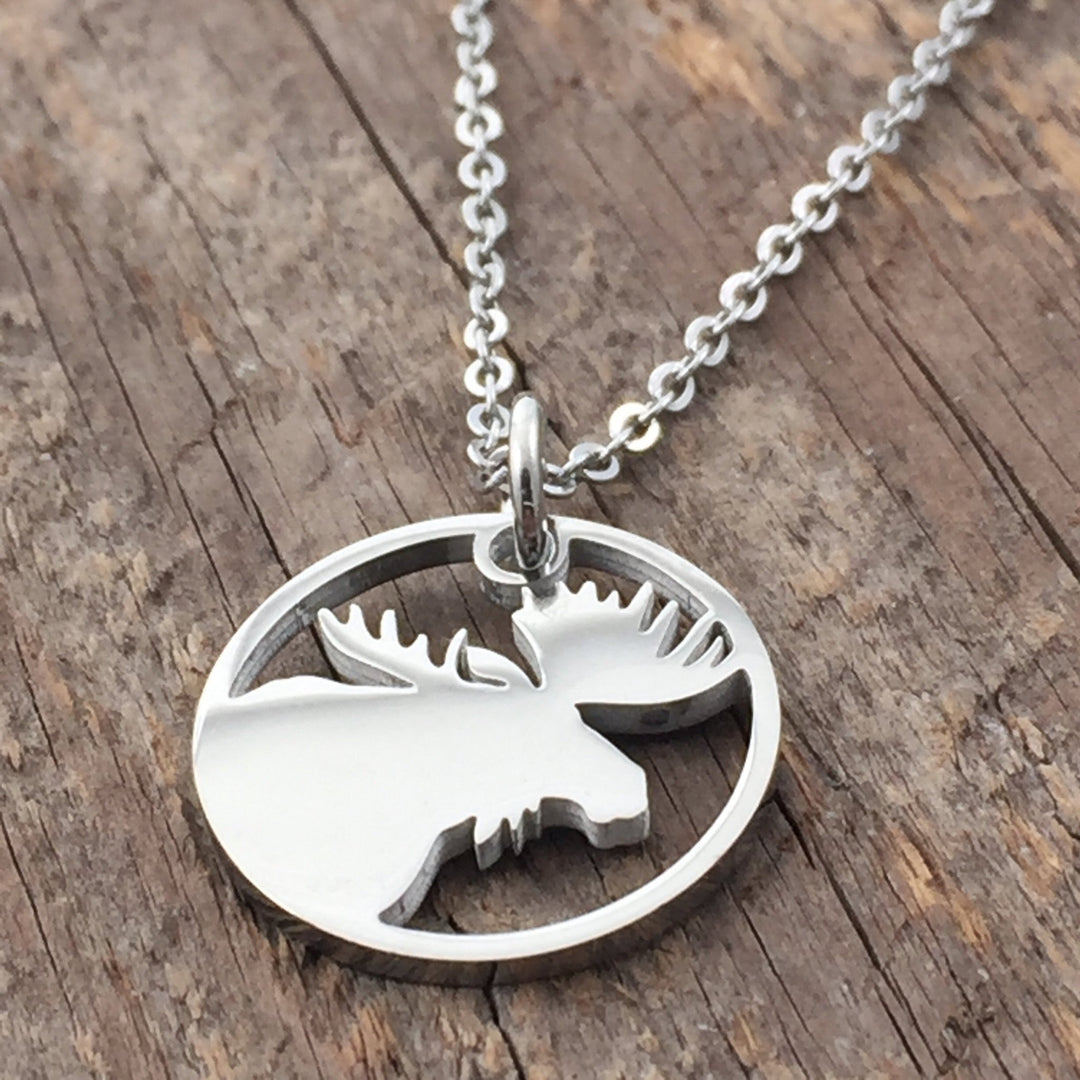 Moose Antlers Pendant - Be Inspired UP