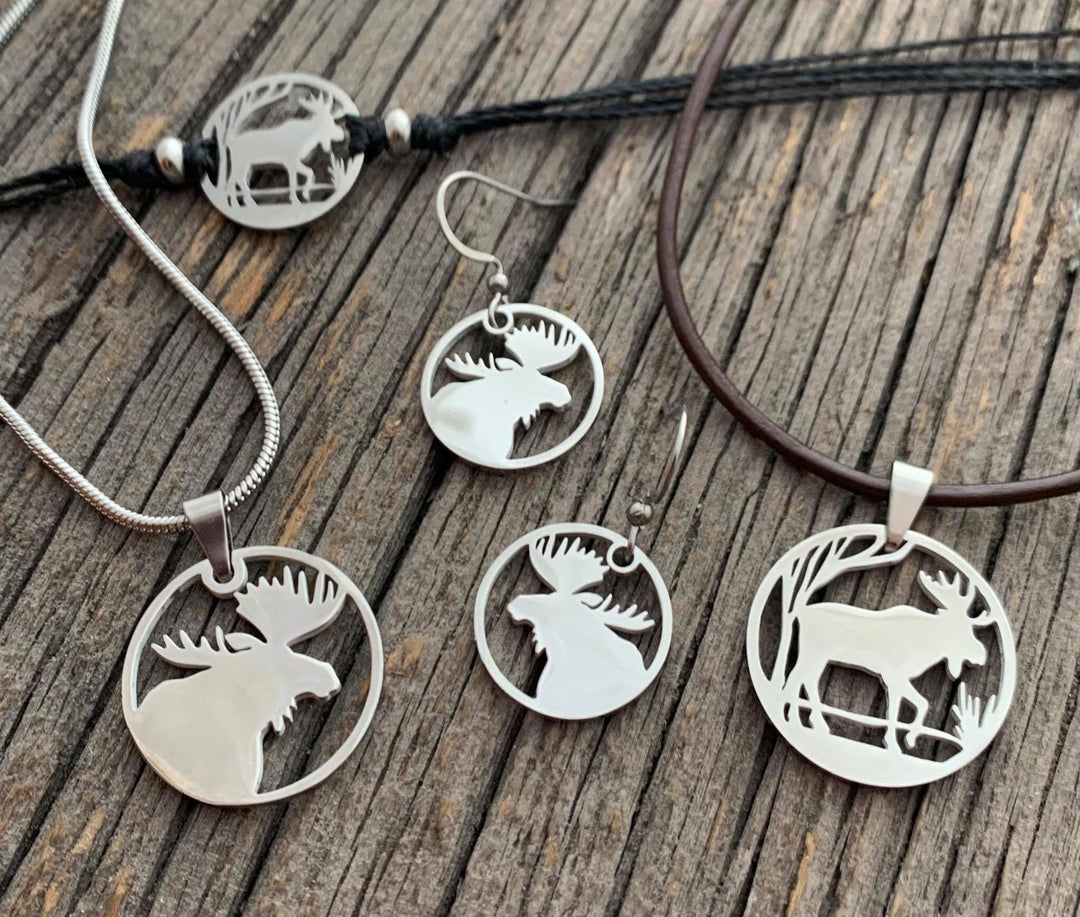 Moose Antlers Pendant - Be Inspired UP