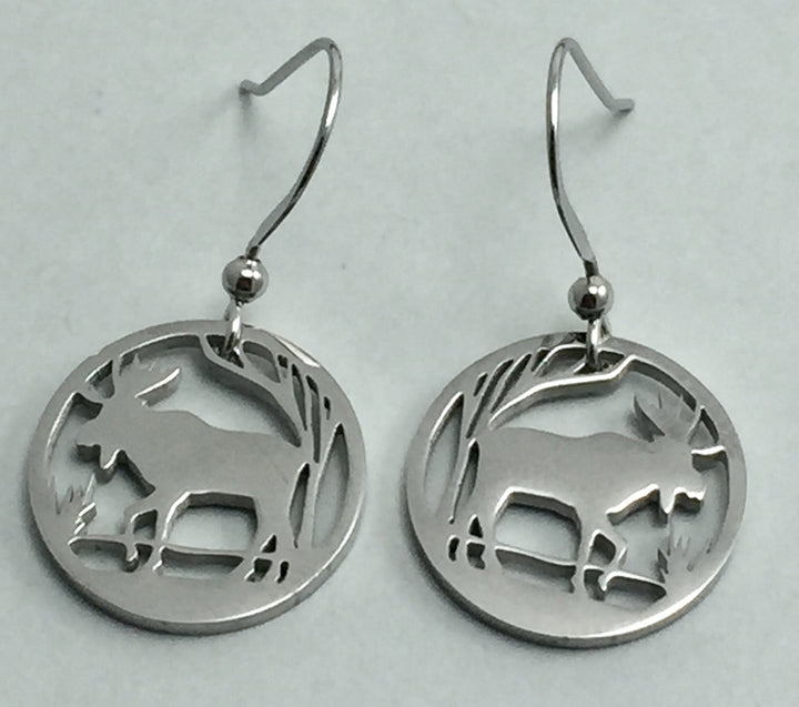 Moose Woods Earrings - Be Inspired UP