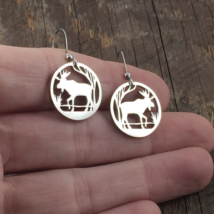 Moose Woods Earrings - Be Inspired UP