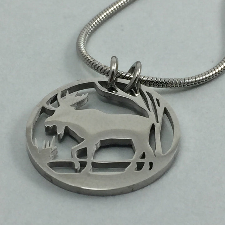 Moose Woods Pendant, large or petite - Be Inspired UP