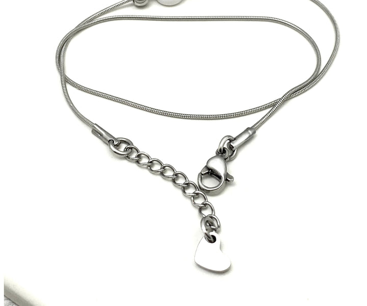Name Initial chain wrap bracelet Silver - Be Inspired UP
