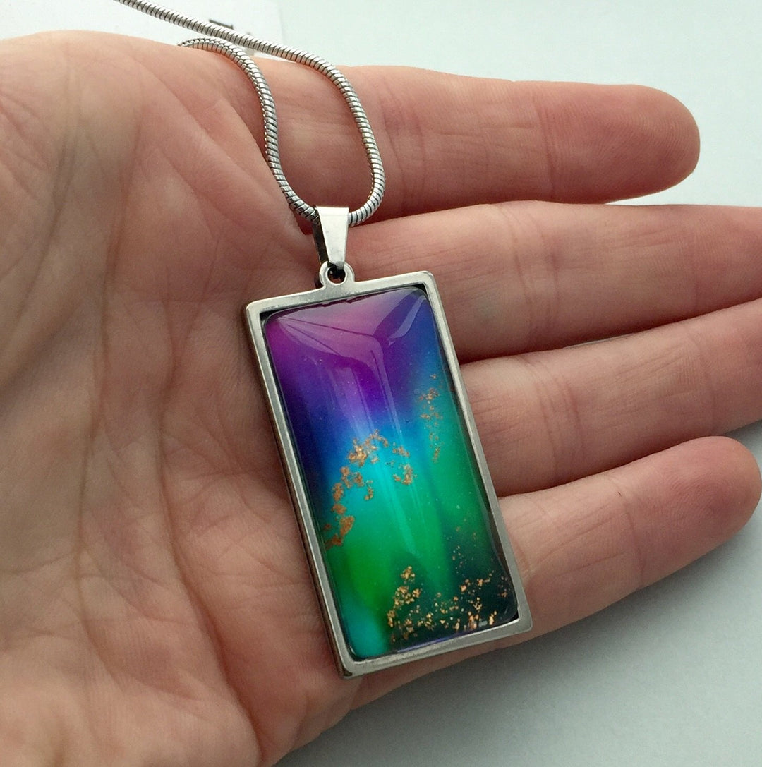 Northern Lights "Aurora" Pendant, large - Be Inspired UP