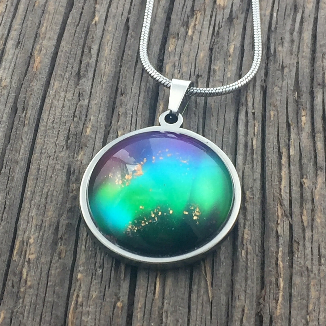 Northern Lights "Aurora" Pendant, large - Be Inspired UP